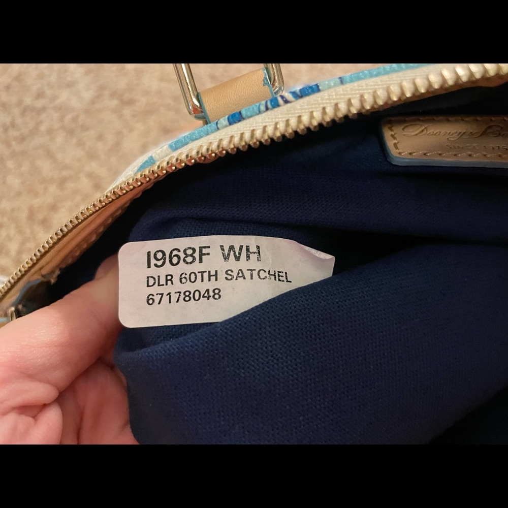 Disneyland Diamond Celebration Satchel by Dooney & Bourke - Picture 6 of 7